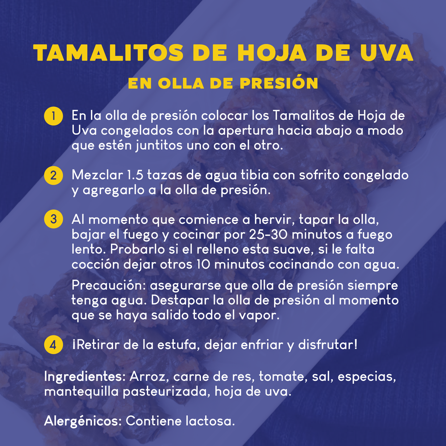 Tamalitos de Hoja de Uva