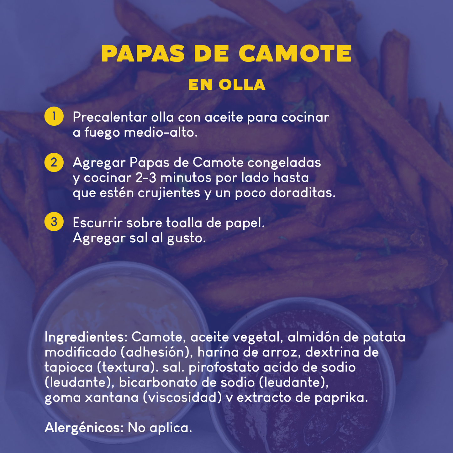 Papas de Camote