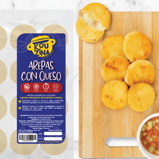 Arepas con Queso
