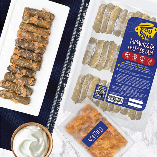 Tamalitos de Hoja de Uva