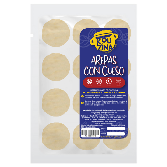 Arepas con Queso en Honduras