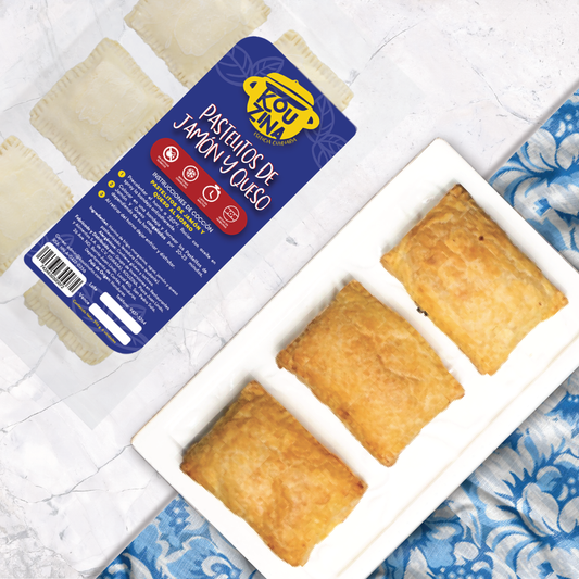 Pastelitos de Jamón y Queso