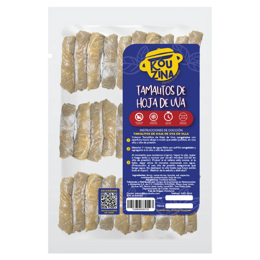 Tamalitos de Hoja de Uva