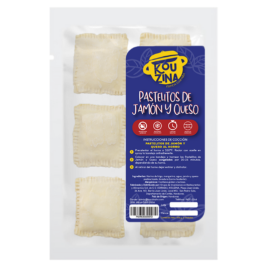Pastelitos de Jamón y Queso